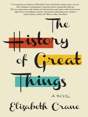 cover image of The History of Great Things